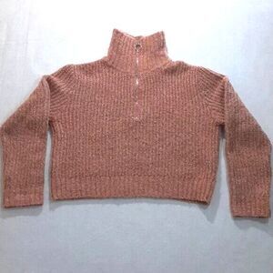 Sincerely Jules sweater women's size large pink peach
